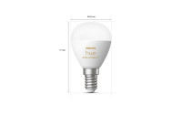 Philips Hue Leuchtmittel White Ambiance E14 Einzelpack, 470 lm