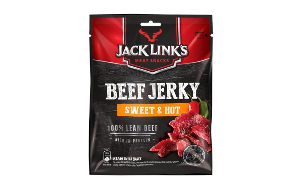 Jack Links Fleischsnack Beef Jerky Sweet & Hot 70 g