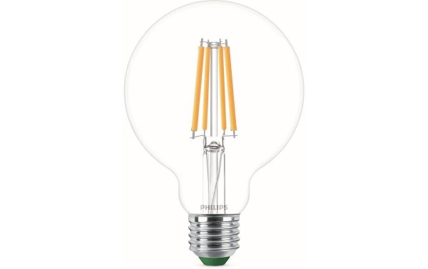 Philips Lampe E27, 4W (60W), Warmweiss, Globe