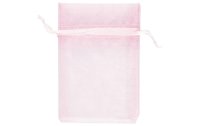 Creativ Company Geschenktasche Organza 7 x 10 cm 10 Stück, Rosa