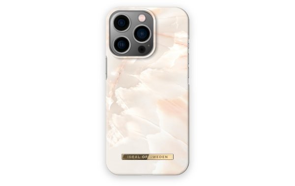 Ideal of Sweden Back Cover Rose Pearl Marble iPhone 14 Pro