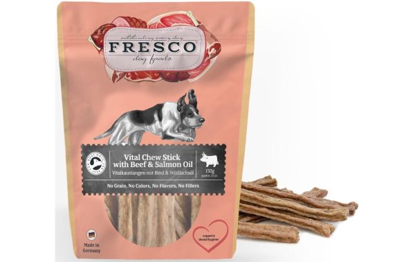 FRESCO Vital Rind & Wildlachsöl, 150 g