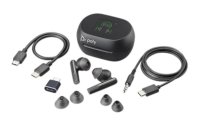 Poly Headset Voyager Free 60+ MS USB-C, Schwarz