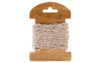 HobbyFun Textilband Netzband 130 mm x 1 m, Beige