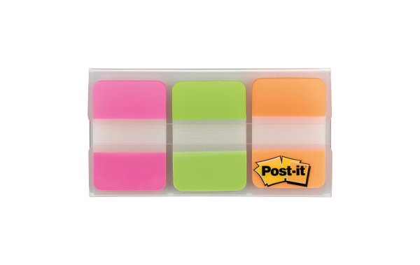 Post-it Page Marker Post-it Index 3-farbig, 3 x 12 Stück