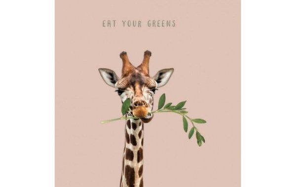 Chic Mic Papierservietten Eat your greens 33 cm x 33 cm, 20 Stück