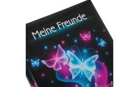 Goldbuch Freundebuch Schmetterling
