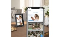 Nixplay Digitaler Bilderrahmen Touch Smart 8 " Schwarz; Silber
