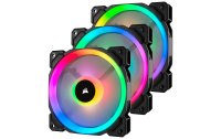 Corsair PC-Lüfter iCUE LL120 RGB Triple Pack mit Lighting Node PRO