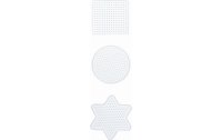 Folia Bügelperlen Platten Stiftplatten-Set Weiss