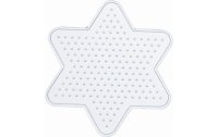 Folia Bügelperlen Platten Stiftplatten-Set Weiss