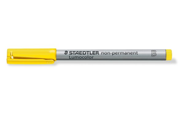 Staedtler Folienstift Lumocolor 312 Gelb, wasserlöslich