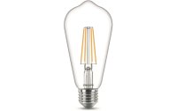 Philips Lampe LEDcla 60W E27 ST64 WW CL ND Warmweiss