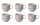 Villeroy & Boch Kaffeetasse Perlemor Sand 290 ml, 6 Stück, Beige