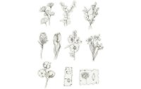 Creativ Company Motivsticker Blumen 30 Stück