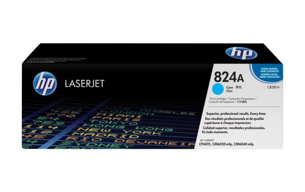 HP Toner Nr. 824A (CB381A) Cyan