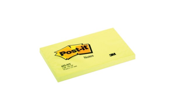 Post-it Notizzettel Post-it 7.6 x 12.7 cm, 1 Block