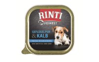 Rinti Nassfutter Feinest Geflügel Pur & Kalb, 11...
