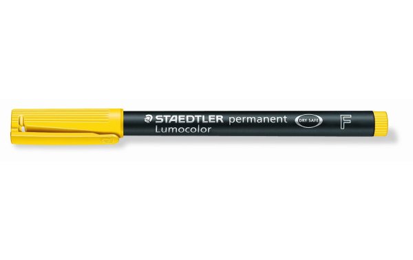 Staedtler Folienstift Lumocolor 318 F Gelb, permanent