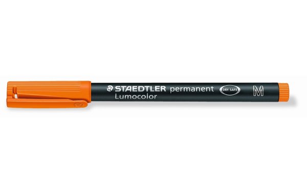 Staedtler Folienstift Lumocolor 317 M Orange, permanent