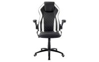 Racing Chairs Gaming-Stuhl CL-RC-BW-2 Schwarz/Weiss