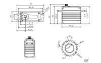 KST Servo X20-3012 Digital HV Brushless