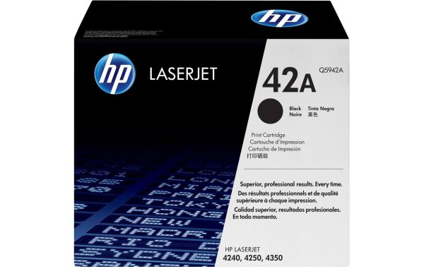 HP Toner Nr. 42A (Q5942A) Black