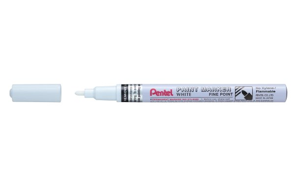 pentel Permanent-Marker Paint 1.5 mm, Weiss