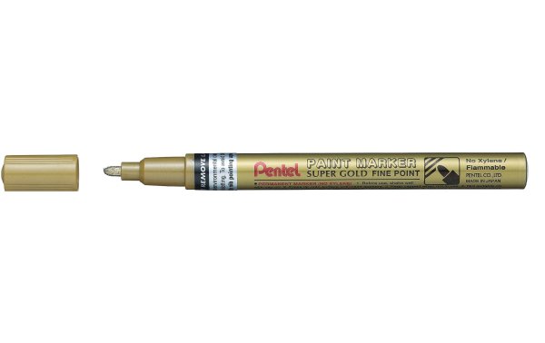 pentel Permanent-Marker Paint 1.5 mm, Gold Metallic