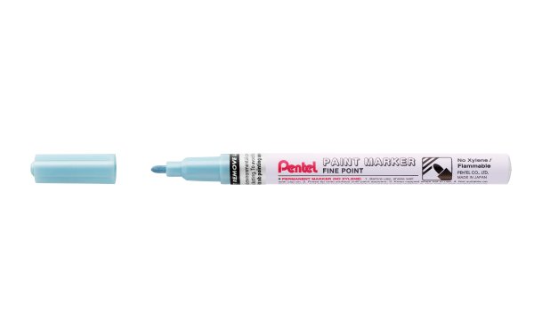 pentel Permanent-Marker Paint 1.5 mm, Metallic Hellblau