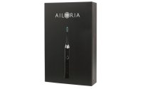 Ailoria Schallzahnbürste Shine Bright Schwarz, inkl. USB-Ladegerät