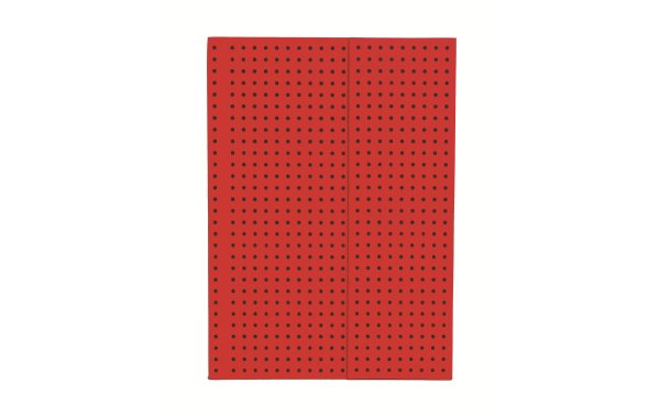 PaperOh Notizbuch Circulo A6, Blanko, Rot