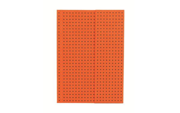 PaperOh Notizbuch Circulo A6, Blanko, Orange