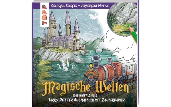 Frechverlag Malbuch Zauberpapier Harry Potter 96 Seiten