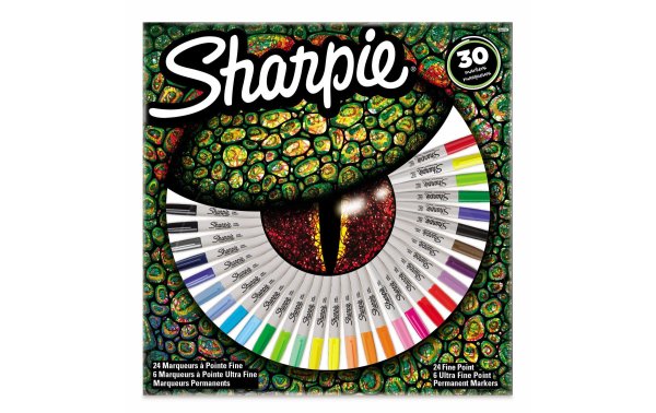 Sharpie Permanent-Marker Big Box Eye 30er-Set