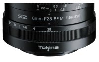 Tokina Festbrennweite SZ 8mm f/2.8 Fisheye – Canon...