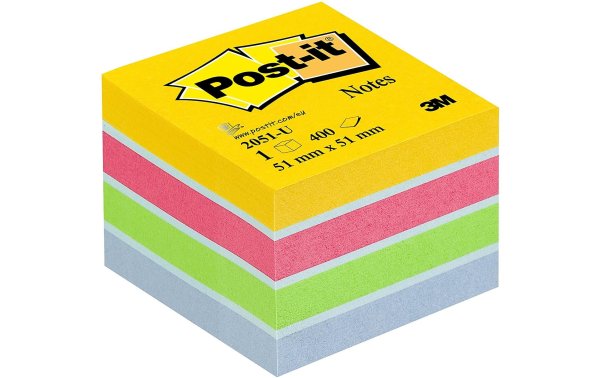 Post-it Notizzettel Mini Würfel 5.1 cm x 5.1 cm