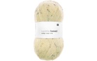 Rico Design Wolle Soft Tweed für Socken 4-fädig, 100 g, Crème