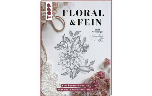 Frechverlag Malbuch Floral und Fein 120 Seiten