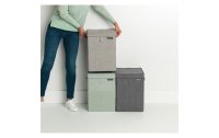 Brabantia Wäschesammler stapelbar, 35 Liter, Hellgrün