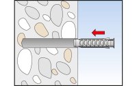 Fischer Dübel SX 5 x 25, 50 Stück