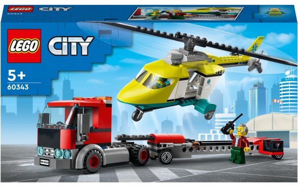 LEGO® City Hubschrauber Transporter 60343