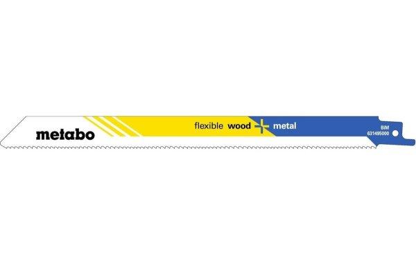 Metabo Säbelsägeblatt BIM Metall + Holz S 1122 VF 5 Stück