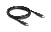 Delock USB4-Kabel 40 Gbps koaxial USB C - USB C 1.2 m