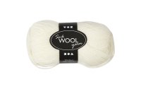 Creativ Company Wolle 50 g für Socken, Weiss