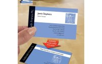 Avery Zweckform Visitenkarten-Etiketten Inkjet 85 x 54 mm...