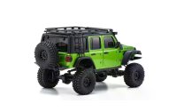 Kyosho Scale Crawler Mini-Z Jeep Wrangler Rubicon, Grün 1:24, ARTR