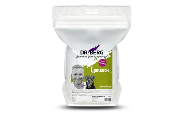 Dr. Berg Trockenfutter Urfleisch Adult Lamm und Kartoffel, 10 kg