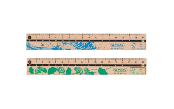 Herlitz Lineal Greenline 17 cm