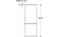 Siemens Kühl-Gefrierkombination iQ500 KG39NAIAT Rechts, Wechselbar